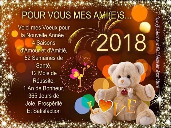 Bonne année 2018 !