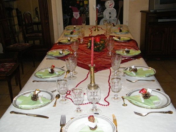 table de noel