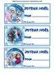 Reine des neiges, ours brun, peppa pig,miraculous, stitchs