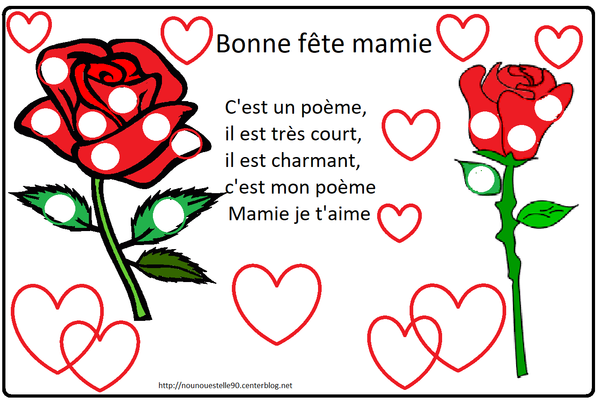 Bonne fête mamie