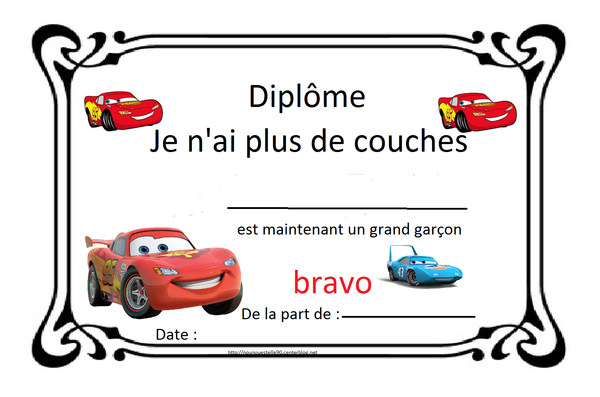 diplôme je n'ai plus de couches