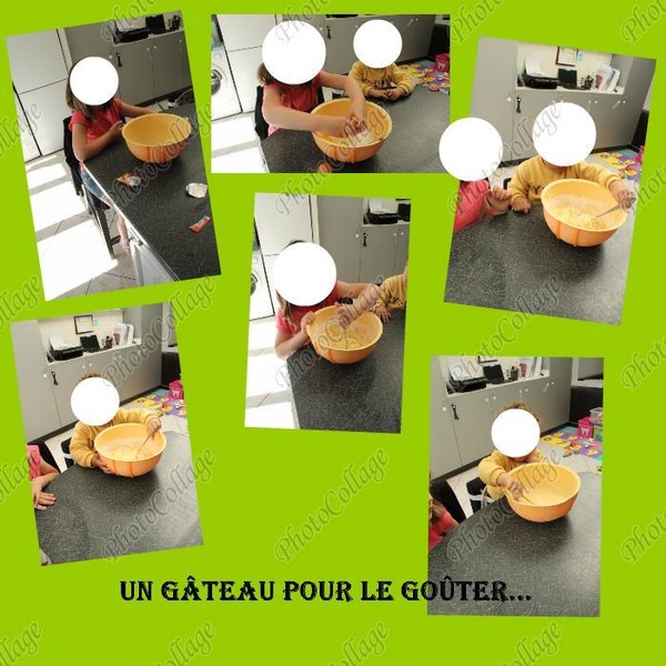 Un gâteau pour le goûter....