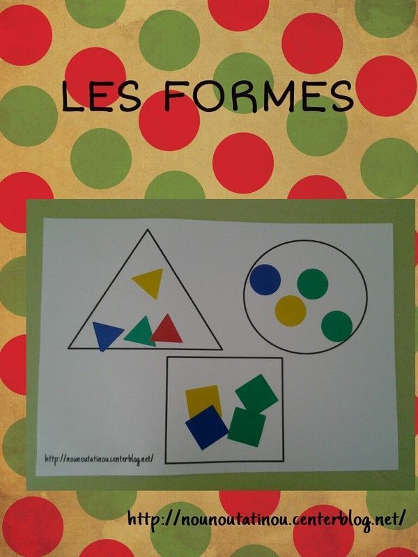 Les formes !!