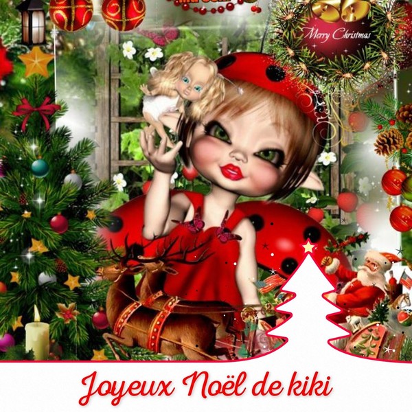 Noel chez  kikinette