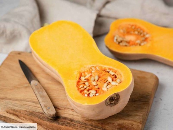 Comment préparer la courge butternut ?