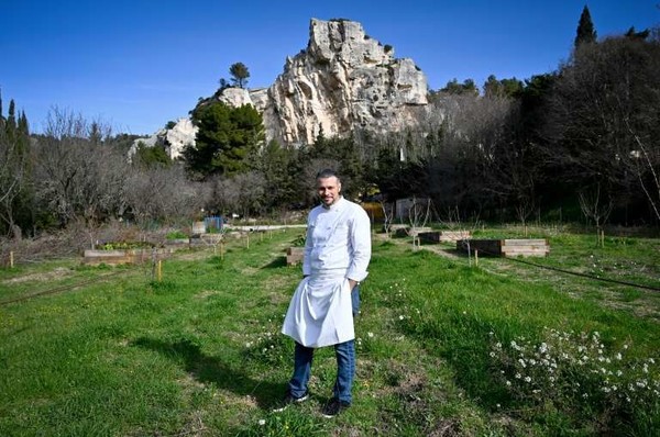 Glenn Viel, chef de l'Oustau de Baumanière en Provence 