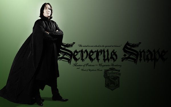 Severus Rogue dans Harry Potter à l'école des sorciers