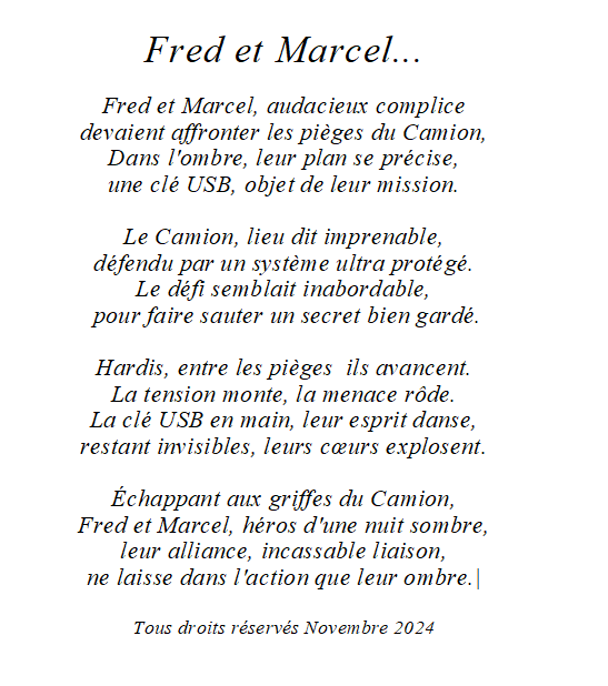  Fred et Marcel...