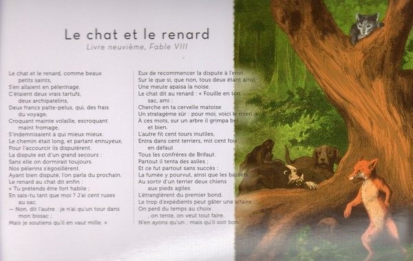 "Le chat et le renard" Jean de La Fontaine