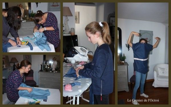 Cours de couture intérmédiaires réalisation d'une robe 