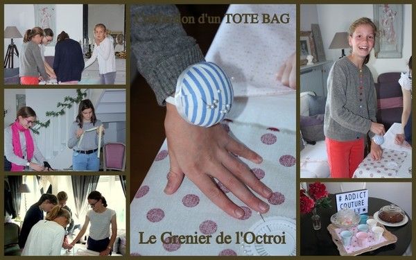 Cours de couture TOTE BAG