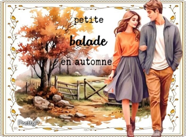 septembre paysage automne couleurs couple balade