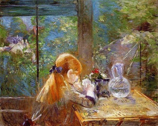 BERTHE MORISOT - SUR LA VERANDA