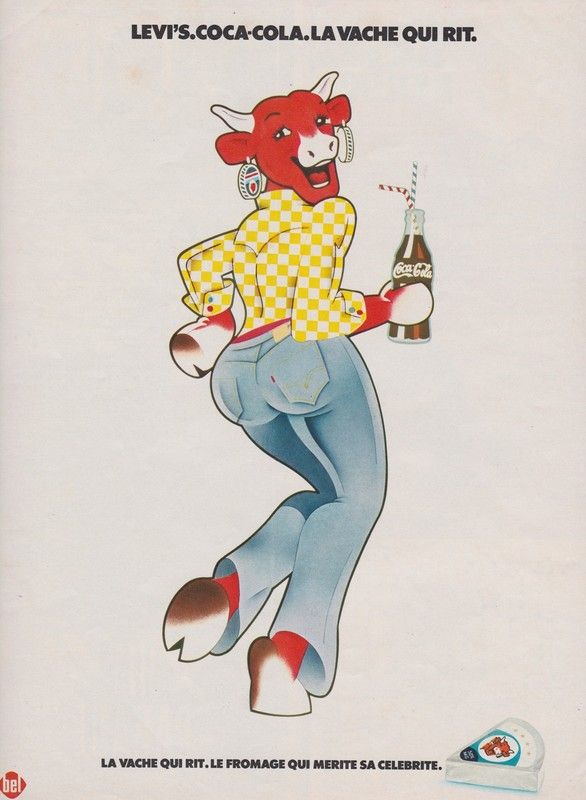 Pub la vache qui rit coca cola