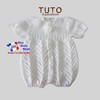 TUTO tricot bébé, Patron FACILE layette bb à tricoter PDF