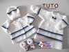 TUTO tricot bébé, Patron FACILE layette bb à tricoter PDF