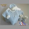 TUTO tricot bébé, Patron FACILE layette bb à tricoter PDF