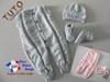 TUTO tricot bébé, Patron FACILE layette bb à tricoter PDF