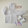 TUTO tricot bébé, Patron FACILE layette bb à tricoter PDF