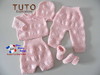 TUTO tricot bébé, Patron FACILE layette bb à tricoter PDF