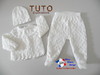 TUTO tricot bébé, Patron FACILE layette bb à tricoter PDF