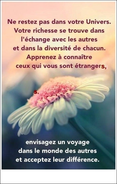 Pensées positives du jour ...