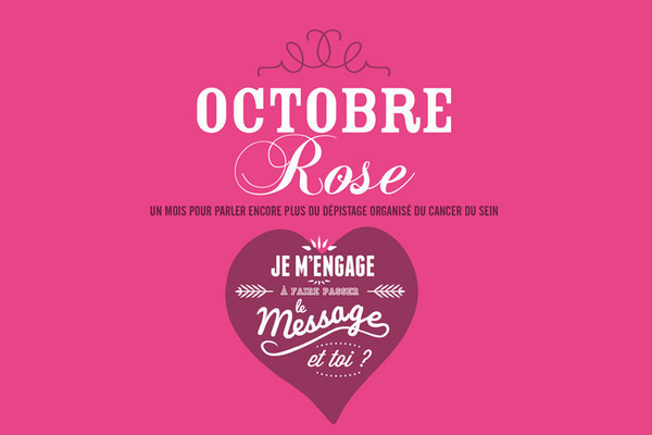 Octobre Rose ... le mois contre le cancer du Sein !