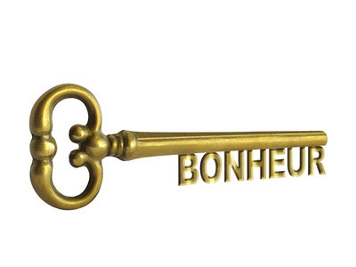 La clef du bonheur   ...  merci Gil038 pour ce partage ! 