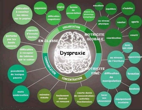 dyspraxie