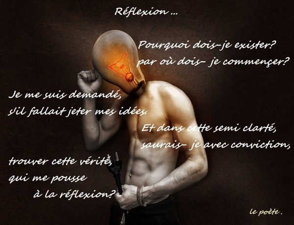 Réflexion ...