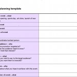 FREE Event Planning Checklist Template