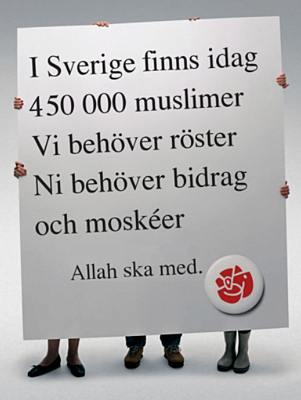 Allah ska med!