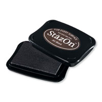 Jet Black Stazon Ink Pad