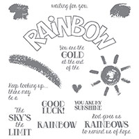 Over The Rainbow Photopolymer Stamp Set