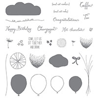 Balloon Celebration Photopolymer Stamp Set