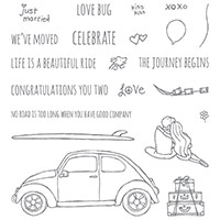 Beautiful Ride Photopolymer Stamp Set