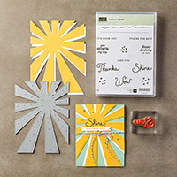 Sunburst Sayings Clear-Mount Bundle