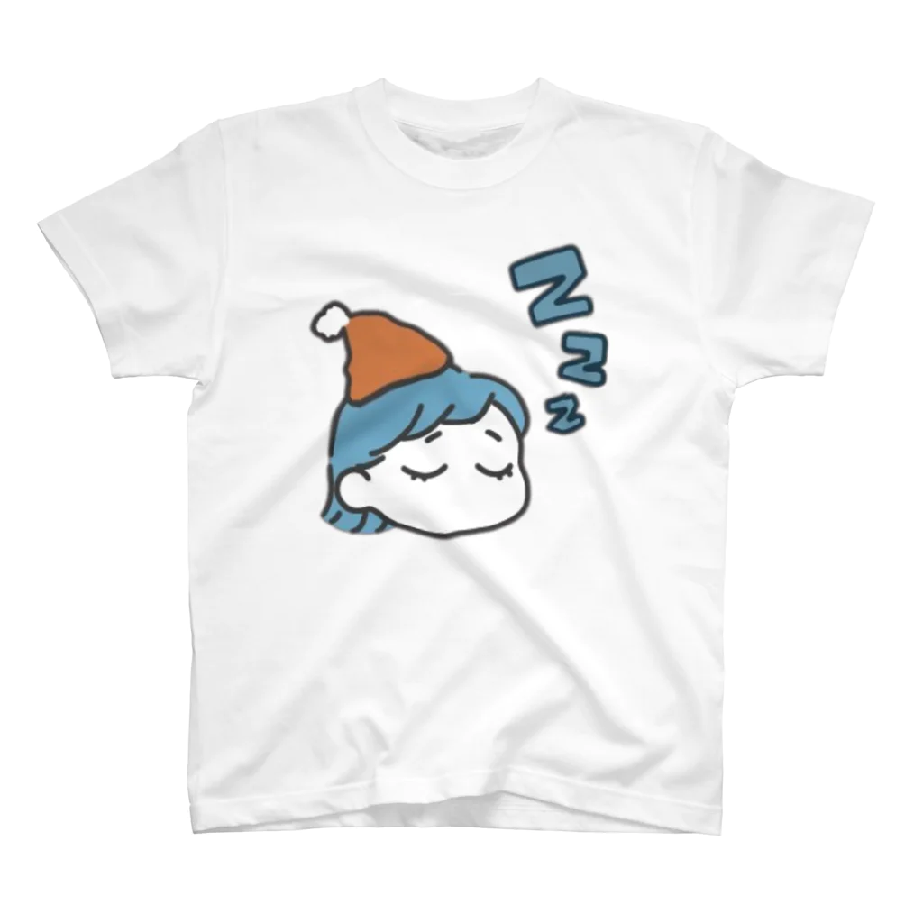 カコ鉄の日常。のカコ鉄の睡眠ちゃん スタンダードTシャツ