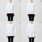 フワちゃんのアゲアゲグッズのMY CLASSMATE Crew Neck Sweatshirt :model wear (woman)