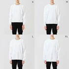 フワちゃんのアゲアゲグッズのMY CLASSMATE Crew Neck Sweatshirt :model wear (male)