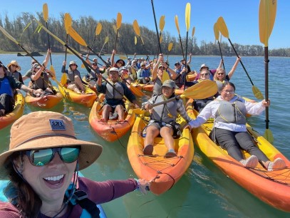 PORTS guides on Kayaks