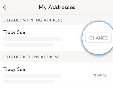 How Do I Edit My Shipping and Return Address?