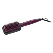 Philips Heated Straightning Brush with Silk Protect technology, Dark Wine (BHH730/00)