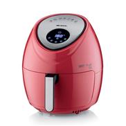 Ariete 5.5 Litres Air Fryer with LCD Display, Touch Screen, Adjustable Temperature (AIRFRYERMAX2.5KG, Red)