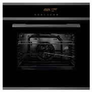 Hafele J70BIO Plus Built In Oven One-Touch Selection, 70 Litres, LED Display, Inner Cavity Light, Flat Extractable Internal Glass, Aqua Clean Cavity