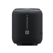 Portronics SoundDrum 1 Portable Bluetooth Speaker with Multiple Bluetooth Connectivity, 8 to 10 Hours of Playback time (Black)