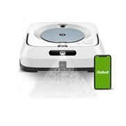 iRobot Braava Jet M6 Mopping Robot with Smart Mapping Technology, Precision Jet Spray , Maximized-Edge Design, Home Base Charging Station (White)