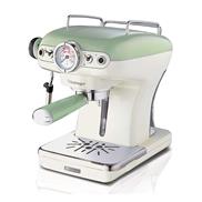 Ariete Vintage Espresso Machine with Standby Function, Milk Frother, 850 Watts (Green)