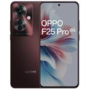 Oppo F Series F25 Pro 5G Dual Sim Smartphone (8GB RAM, 128GB Storage) 6.7 inch 120Hz AMOLED Display | MediaTek Dimensity 7050 Processor (Lava Red)