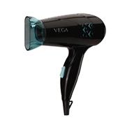 Vega Glow Glam 1000 W Hair Dryer with 2 Temperature Settings, Black (VHDH-26)